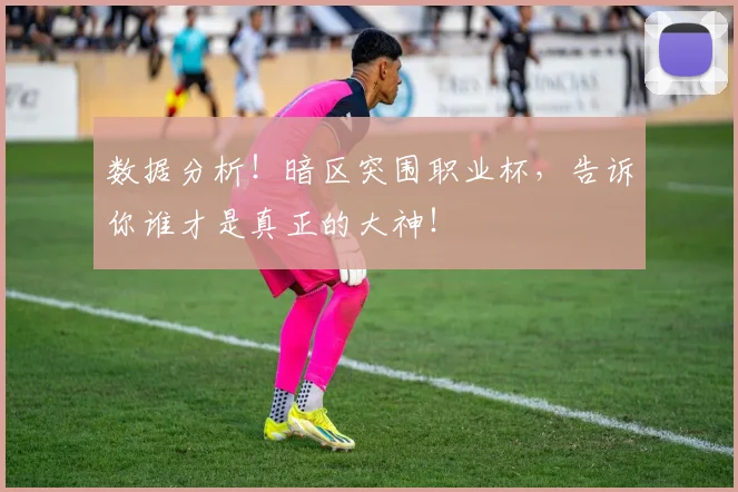 数据分析!暗区突围职业杯,告诉你谁才是真正的大神!